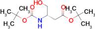 (S)-tert-Butyl 3-((tert-butoxycarbonyl)amino)-4-hydroxybutanoate