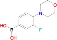 (3-Fluoro-4-morpholinophenyl)boronic acid