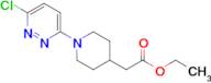 Ethyl 2-(1-(6-chloropyridazin-3-yl)piperidin-4-yl)acetate
