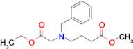 Methyl 4-(benzyl(2-ethoxy-2-oxoethyl)amino)butanoate