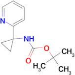 tert-Butyl (1-(pyridin-2-yl)cyclopropyl)carbamate