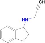 N-(Prop-2-yn-1-yl)-2,3-dihydro-1H-inden-1-amine