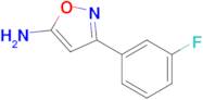 3-(3-Fluorophenyl)isoxazol-5-amine