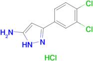 3-(3,4-Dichlorophenyl)-1H-pyrazol-5-amine hydrochloride