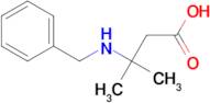 3-(Benzylamino)-3-methylbutanoic acid