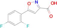 5-(2,4-Difluorophenyl)isoxazole-3-carboxylic acid