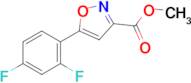 Methyl 5-(2,4-difluorophenyl)isoxazole-3-carboxylate