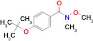 4-(tert-Butoxy)-N-methoxy-N-methylbenzamide