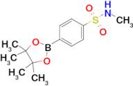 N-Methyl-4-(4,4,5,5-tetramethyl-1,3,2-dioxaborolan-2-yl)benzenesulfonamide