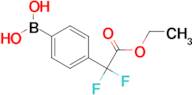 (4-(2-Ethoxy-1,1-difluoro-2-oxoethyl)phenyl)boronic acid