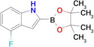 4-Fluoro-2-(4,4,5,5-tetramethyl-1,3,2-dioxaborolan-2-yl)-1H-indole