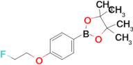 2-(4-(2-Fluoroethoxy)phenyl)-4,4,5,5-tetramethyl-1,3,2-dioxaborolane