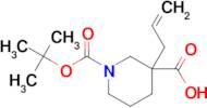 3-Allyl-1-(tert-butoxycarbonyl)piperidine-3-carboxylic acid