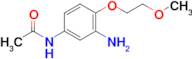 N-(3-Amino-4-(2-methoxyethoxy)phenyl)acetamide