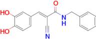 N-Benzyl-2-cyano-3-(3,4-dihydroxyphenyl)acrylamide