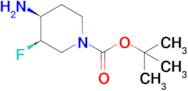 (3R,4S)-tert-Butyl 4-amino-3-fluoropiperidine-1-carboxylate