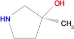 (S)-3-Methylpyrrolidin-3-ol