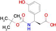 (R)-3-((tert-Butoxycarbonyl)amino)-3-(3-hydroxyphenyl)propanoic acid