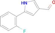 5-(2-Fluorophenyl)-1H-pyrrole-3-carbaldehyde