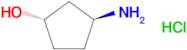 (1S,3S)-3-Aminocyclopentanol hydrochloride
