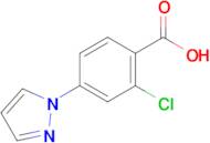 2-Chloro-4-(1H-pyrazol-1-yl)benzoic acid