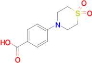 4-(1,1-Dioxidothiomorpholino)benzoic acid
