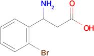 3-Amino-3-(2-bromophenyl)propanoic acid