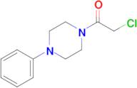 2-Chloro-1-(4-phenylpiperazin-1-yl)ethanone