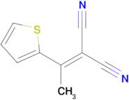 2-(1-(Thiophen-2-yl)ethylidene)malononitrile