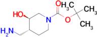 (3R,4R)-tert-Butyl 4-(aminomethyl)-3-hydroxypiperidine-1-carboxylate