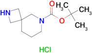 tert-Butyl 2,6-diazaspiro[3.5]nonane-6-carboxylate hydrochloride