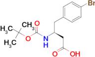 (S)-4-(4-Bromophenyl)-3-((tert-butoxycarbonyl)amino)butanoic acid