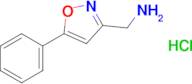 (5-Phenylisoxazol-3-yl)methanamine hydrochloride