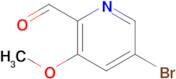 5-Bromo-3-methoxypicolinaldehyde