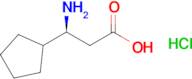 (S)-3-Amino-3-cyclopentylpropanoic acid hydrochloride