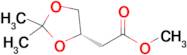 (S)-Methyl 2-(2,2-dimethyl-1,3-dioxolan-4-yl)acetate