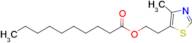 2-(4-Methylthiazol-5-yl)ethyl decanoate