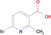 6-Bromo-2-methylnicotinic acid