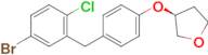 (S)-3-(4-(5-Bromo-2-chlorobenzyl)phenoxy)tetrahydrofuran