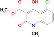 Methyl 5-chloro-4-hydroxy-1-methyl-2-oxo-1,2-dihydroquinoline-3-carboxylate