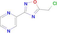 5-(Chloromethyl)-3-(pyrazin-2-yl)-1,2,4-oxadiazole