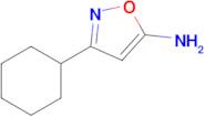 3-Cyclohexylisoxazol-5-amine