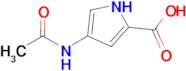 4-Acetamido-1H-pyrrole-2-carboxylic acid