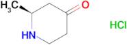 (S)-2-Methylpiperidin-4-one hydrochloride