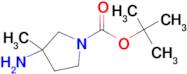 tert-Butyl 3-amino-3-methylpyrrolidine-1-carboxylate