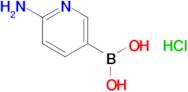 (6-Aminopyridin-3-yl)boronic acid hydrochloride