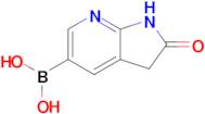 (2-Oxo-2,3-dihydro-1H-pyrrolo[2,3-b]pyridin-5-yl)boronic acid