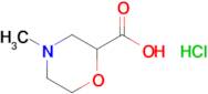 4-Methylmorpholine-2-carboxylic acid hydrochloride