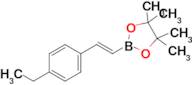 (E)-2-(4-Ethylstyryl)-4,4,5,5-tetramethyl-1,3,2-dioxaborolane