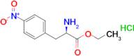 (R)-Ethyl 2-amino-3-(4-nitrophenyl)propanoate hydrochloride